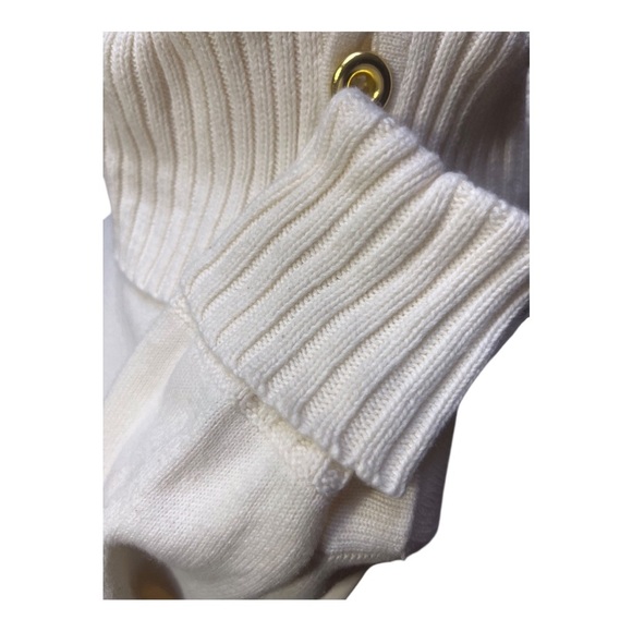 Banana Republic Convertible  Turtleneck with Brilliant Gold Buttons - Picture 5 of 9